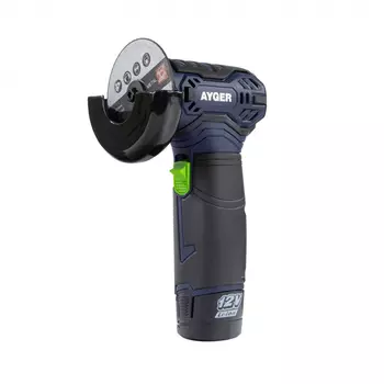 Аккумуляторная угловая шлифовальная AYGER AG12