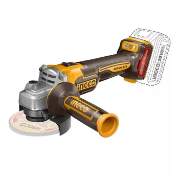 Аккумуляторная угловая шлифовальная машина INGCO CAGLI21154 без акб/зу