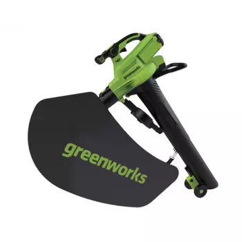 Аккумуляторная воздуходувка GreenWorks GD40BVII 1хАКБ 4Ач 2406907UB