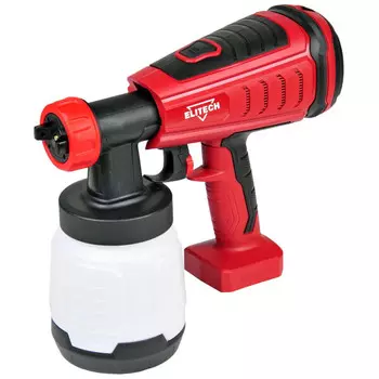 Аккумуляторный краскопульт Elitech КА 18БЛП без акб E2208.003.00