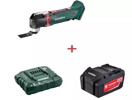 Аккумуляторный мультитул Metabo MT 18 LTX Compact 613021860 + Акк. Metabo 18 В 4.0 Ач L-Ion 321000480 + З/У Metabo ASC 55 230V EU 316067880