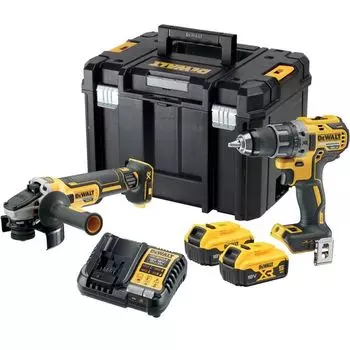 Аккумуляторный набор DeWalt DCK2020P2T DCD791+DСG405 2*5Ач