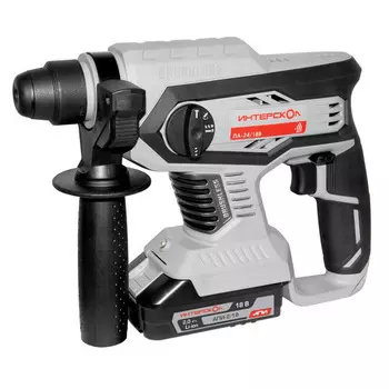 Аккумуляторный перфоратор Интерскол ПА-24/18В 2АКБ, 2Ач 579.2.2.70