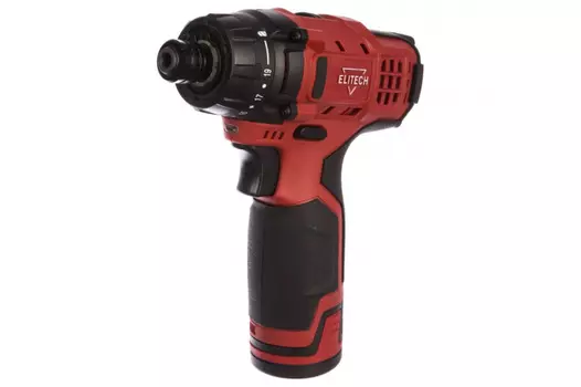 Аккумуляторный шуруповерт Elitech ША 10.8ЛК2