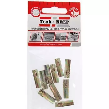 Анкер забиваемый латунный М8 10 шт - пакет Tech-Krep 106745