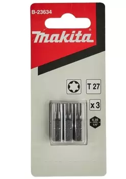 Бита Makita C-form T27*25мм 3шт B-23634