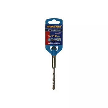Бур Практика SDS-plus Эксперт 6*50/110мм Х-тип 775-761