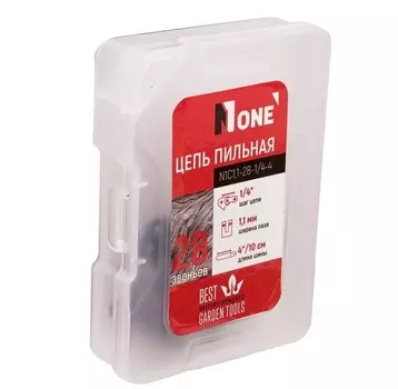 Цепь пильная Number ONE N1C1,1-28-1/4-4