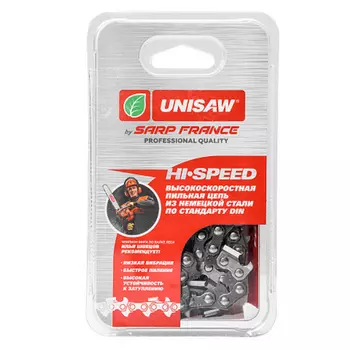 Цепь пильная Unisaw 16" 3/8" 1,3 55 звеньев SE3L55DL