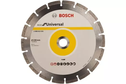 Диск алмазный Bosch Eco Universal 230-22.23 2608615031