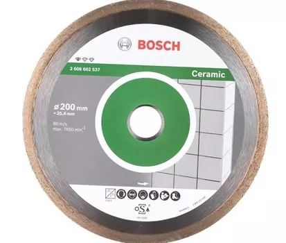 Диск алмазный Bosch PF Ceramic 200-25.4 2608602537