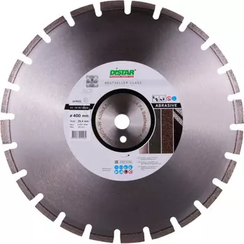 Диск алмазный DiStar Bestseler Abrasive 1A1RSS/C1-W 400*3,5/2,5*9*25,4-21 F4 13085129026