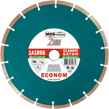 Диск алмазный Mos-Distar Classic Econom 1A1RSS 350*3,2*7*24Т*25,4 CLAS7MD35025