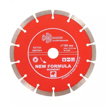 Диск алмазный Trio Diamond New Formula Segment 180*10*22мм S204