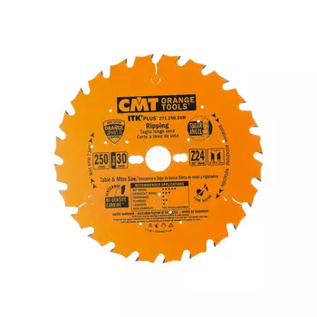 Диск пильный по дереву CMT 250*30*2,4/1,6 20" 10" ATB + 8 Shear Z=24 271.250.24М