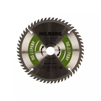Диск пильный по дереву Hilberg 160*20*56T HW162