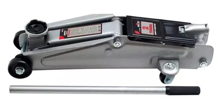 Домкрат подкатной Сервис Ключ 2т. в кейсе Большой высота 135-380мм 75028