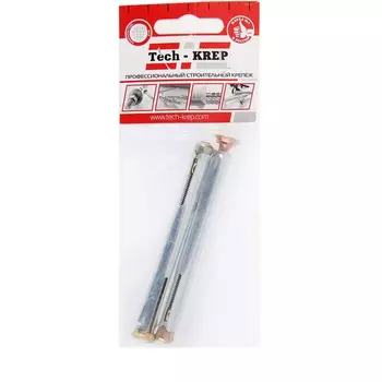 Дюбель метал. рамный 10х92 2 шт - пакет Tech-Krep 102907