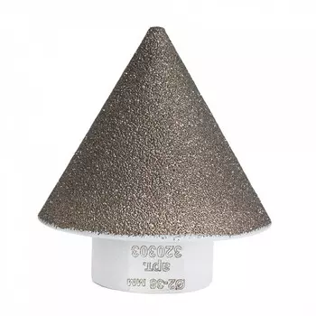 Фреза алмазная конусная Diam Extra Line V-Tech 2-38*30*M14 керамика, гранит, керамогранит, мрамор, оникс, травертин 320303
