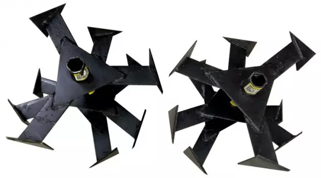 Фреза Huter "Гусиные лапки" МК-7000,МК-7500,МК-8000 (шестигранник 23 мм) (комп. 2 шт.) 71/3/52