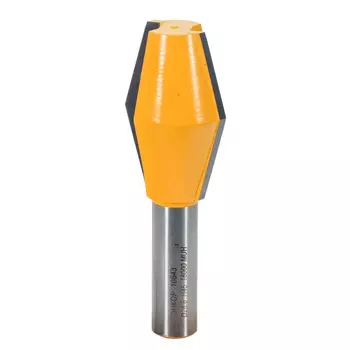 Фреза кромочная конусная Энкор 28,6*45мм хв.12мм 10643