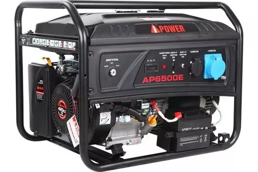 Генератор бензиновый A-iPower lite AP6500E 20207