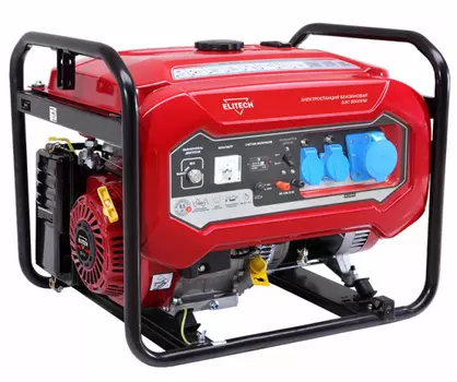 Генератор бензиновый Elitech БЭС 8000 РМ