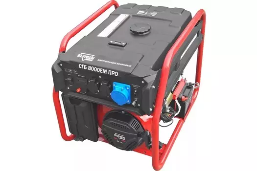 Генератор бензиновый Elitech СГБ 8000 ЕМ ПРО E0101.013.00