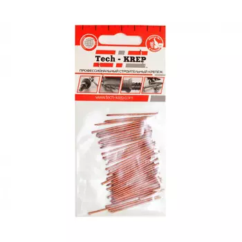 Гвоздь финишный омедненный 1,4х25 50 шт - пакет Tech-Krep 104918