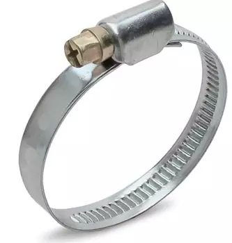 Хомут червячный Fortisflex нерж. сталь PL-9 40-60 /W2 68966