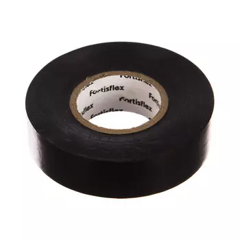Изолента Fortisflex ПВХ 19*0,15*20 черная 71236