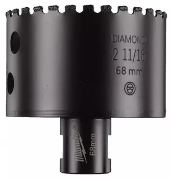Коронка алмазная Milwaukee М14 68мм 1шт 4932478285