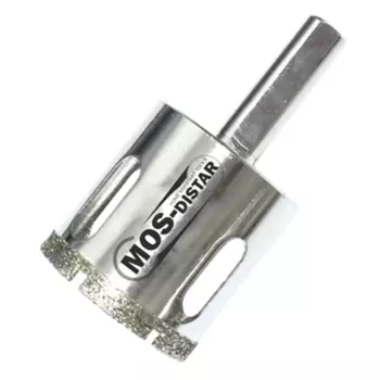 Коронка алмазная Mos-Distar 10мм по кафелю, стеклу, граниту, керамограниту MS-SAGRNT10