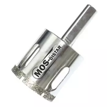 Коронка алмазная Mos-Distar 40мм по кафелю, стеклу, граниту, керамограниту MS-SAGRNT40