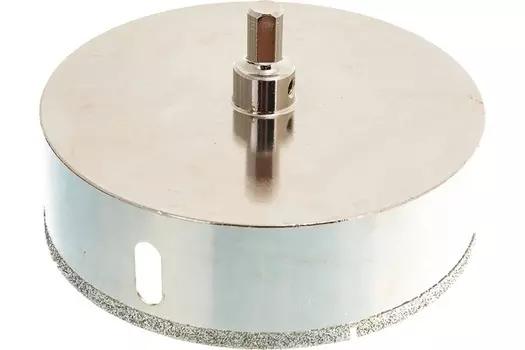 Коронка алмазная с центрирующим сверлом Trio Diamond 130мм по керамике/кафелю/керамограниту/стеклу 400130