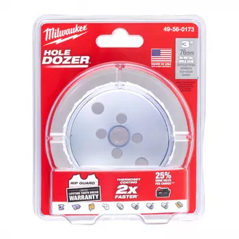 Коронка биметаллическая Milwaukee Hole Dozer 76мм 49560173