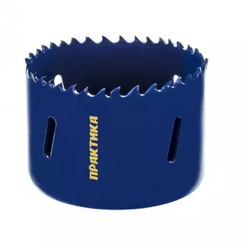 Коронка Практика биметаллическая 64 мм 2 1/2" клипса 036-018