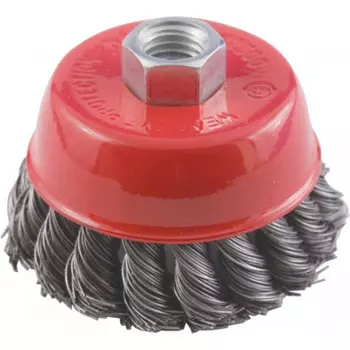 Корщетка витая Курс 65мм M14 чашка 39041