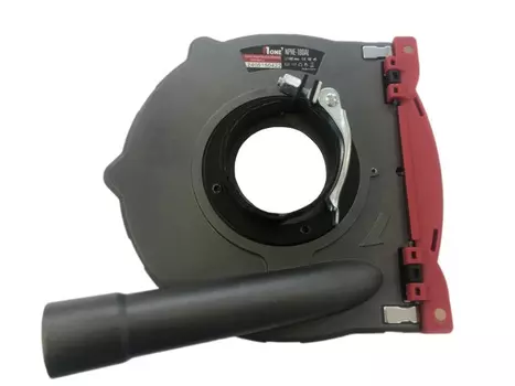 Кожух защитный для пылеудаления алюминиевый на ушм Number ONE NPHE-180AL