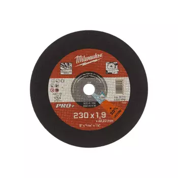 Круг отрезной Milwaukee PRO+ 230*1,9*22,2мм 4932451490