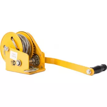 Лебедка ручная TOR ЛБ-1200 BHW г/п 0,54 т, длина троса 10 м 113054