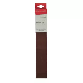 Лента шлифовальная Elitech 50*686мм P120 для СТ 300РС 3шт 1110.004900