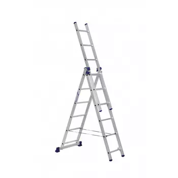 Лестница трехсекционная Алюмет 3*6 5306