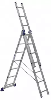 Лестница трехсекционная Алюмет 3*7 (5307)