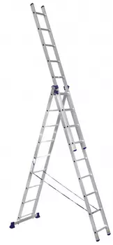 Лестница трехсекционная Алюмет 3*9 (5309)