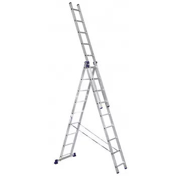 Лестница трехсекционная Алюмет 3*9 5309