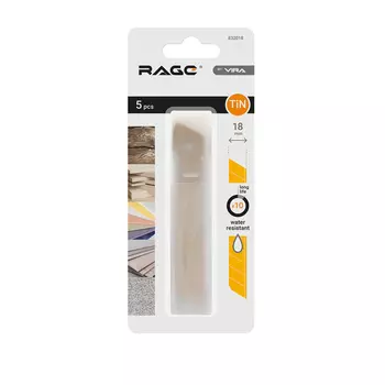 Лезвие для ножа Vira 18мм сегмент титан 5шт 832018