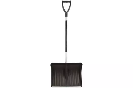 Лопата для уборки снега FIT 490*400*1380мм 68108