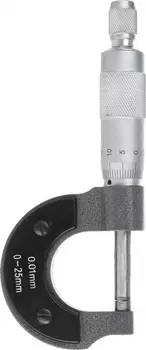 Микрометр FIT наружный 0-25мм 19909