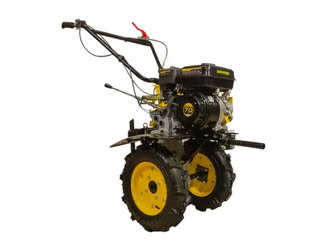 Мотоблок бензиновый SNIRREX МБ-371 чугун. редуктор, колеса 4,00-10"